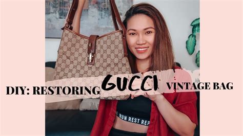 how to clean vintage gucci purse